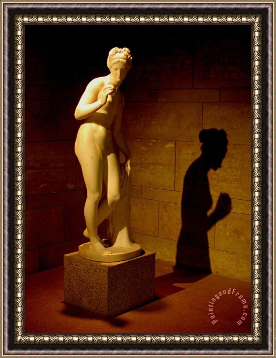 Bertel Thorvaldsen Venus with Apple [detail 1] Framed Painting